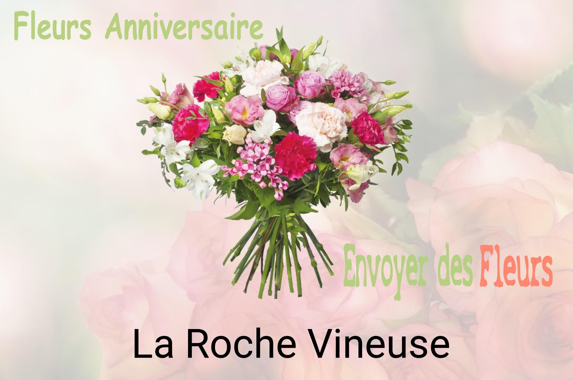 Bouquet de fleurs d’anniversaire livré à La Roche-Vineuse
