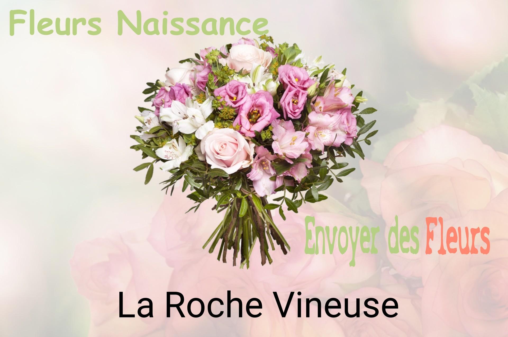 Bouquet de fleurs de naissance livré à La Roche-Vineuse